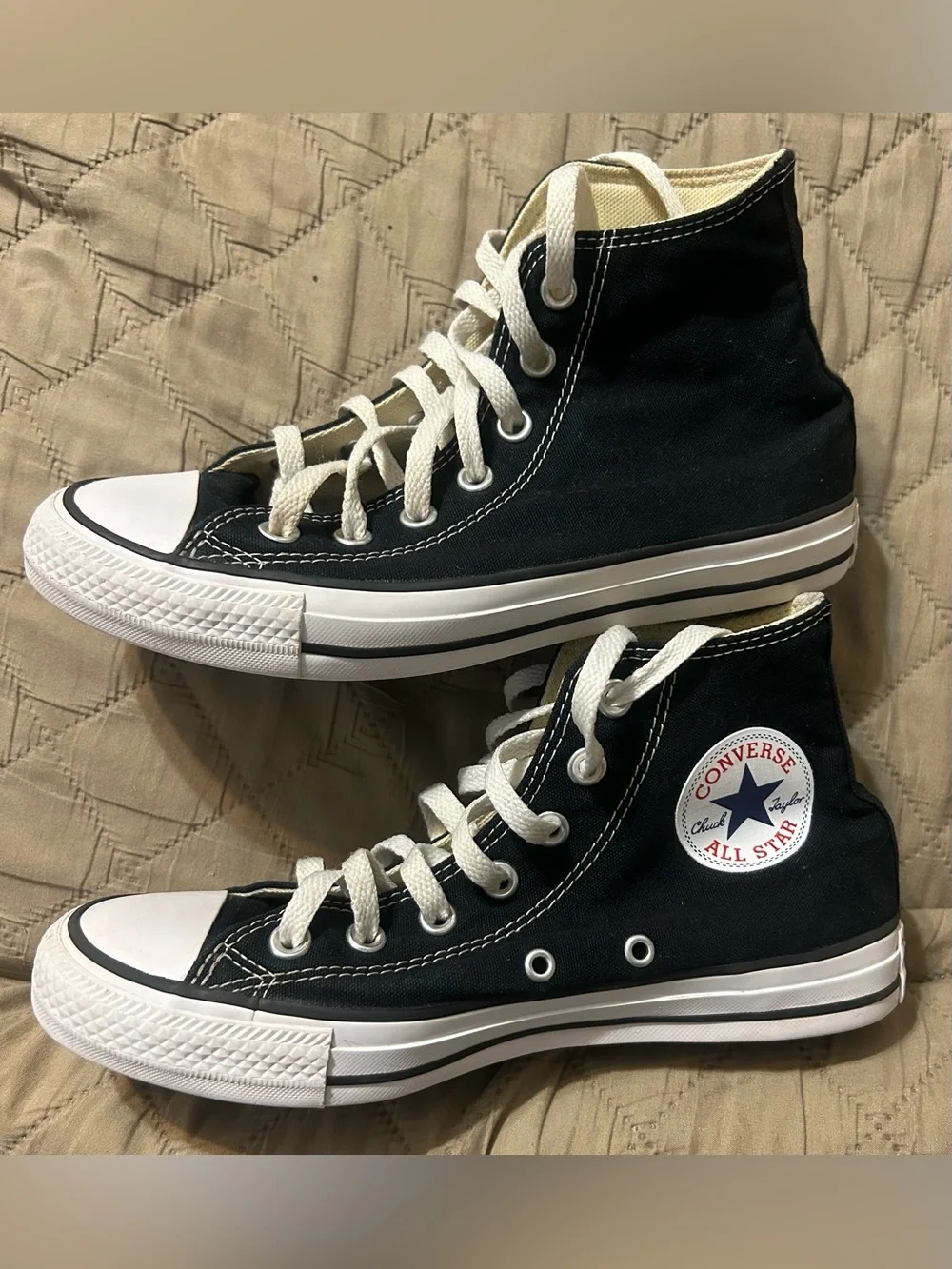 Converse Chuck Taylor All Star Black High Top Sneakers Unisex
